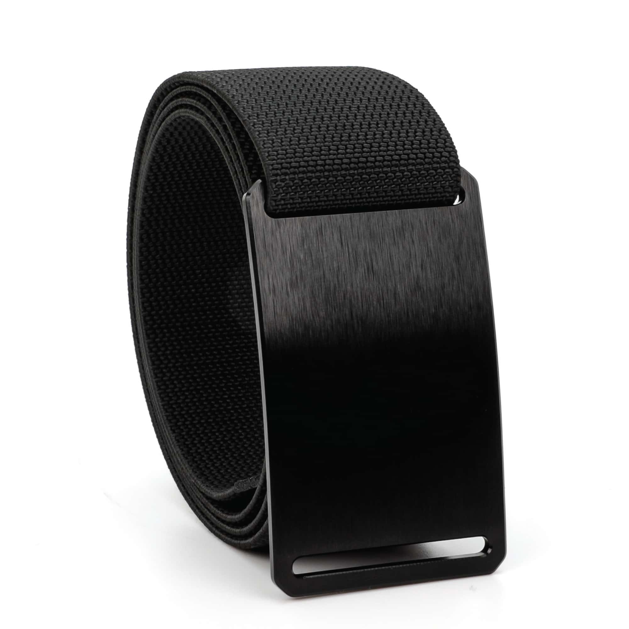 GRIP6 G-Flex Ninja Belt 1.5 inch — black buckle with black strap