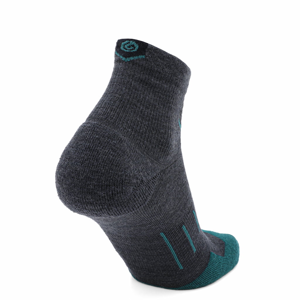 Wave - Run 1/4 Crew Runweight Merino Wool Sock